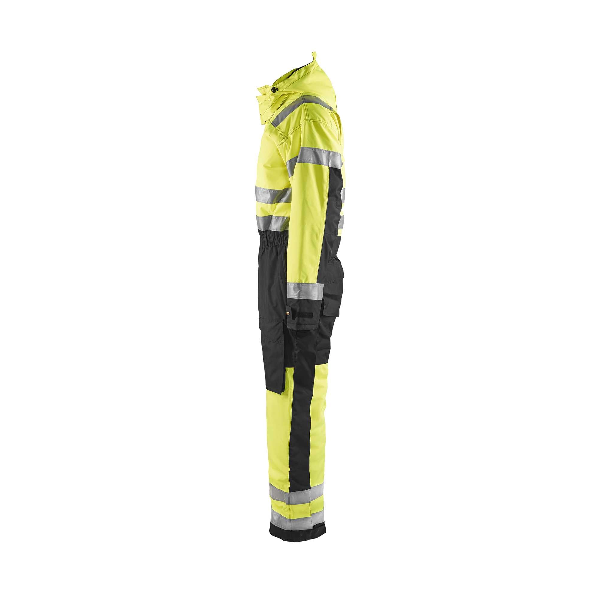 BLAKLADER 67631977 Hi Vis Winter Overall Hi Vis Reflective Work Overall Men - Waterproof
